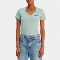 Camiseta Escote de Pico American Tradition Mini  GUESS