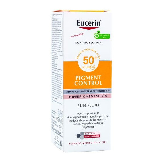 EUCERIN SUN PROTECTION 50+ FLUID PIGMENT CONTROL 50ML