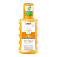 Eucerin Sun Spray 50+ Oil Control Dry Touch Transparente 1 Envase 200 Ml  BDF