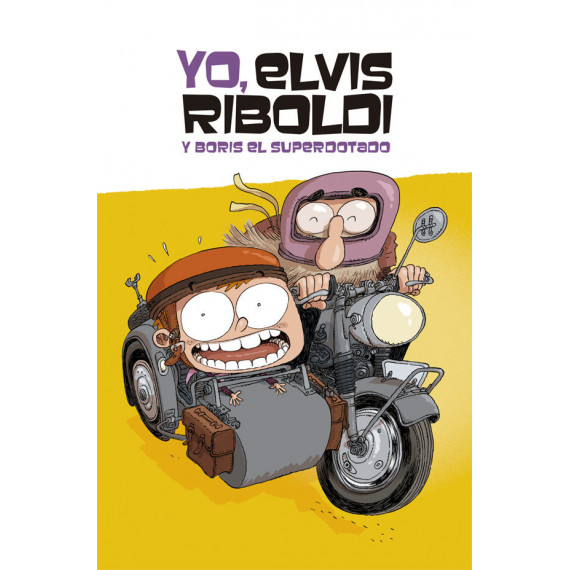 Yo, Elvis Riboldi, y Boris el superdotado