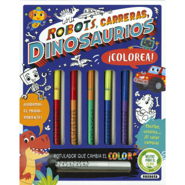 ROBOTS, CARRERAS, DINOSAURIOS