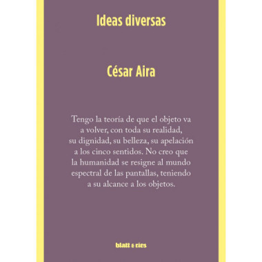 Ideas diversas