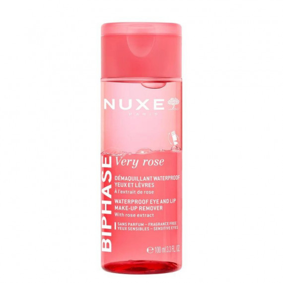 NUXE VERY ROSE DESMAQUILLANTE WATERPROOF OJOS Y LABIOS 100 ML REF: VN069501