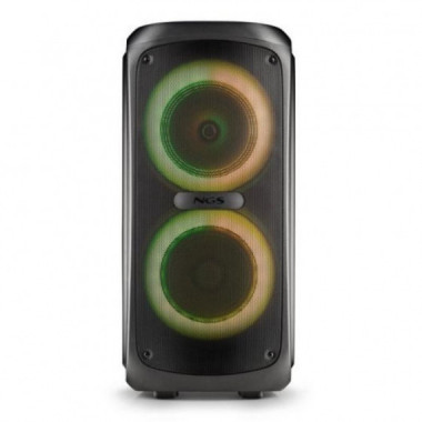 Altavoz Port&aacute;til NGS Wild Temper 200W con Bluetooth 5.3, USB, MicroSD, Micr&oacute;fono y Auxiliar