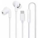 Auriculares con Micrófono Xiaomi Mi Dual Driver Earphones USB-C Blanco