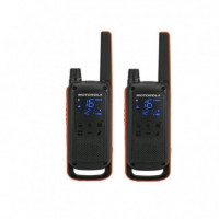 Walkie Talkie MOTOROLA Talkabout T82 Extreme (pack de 2 Unidades)