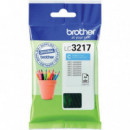 Tinta BROTHER Cyan LC3217C (550 Páginas) para MFC-J5330DW / J5730DW / J6530DW / J6930DW