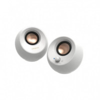 Altavoces CREATIVE Pebble 2.0 V3 BLUETOOTH Blancos (51MF1700AA002)