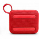 Altavoz JBL Go 4 Inalámbrico BLUETOOTH 5.3 IP67 Rojo