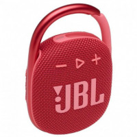 Altavoz Portátil JBL Clip 4 Inalámbrico BLUETOOTH 5.1 IP67 Rojo