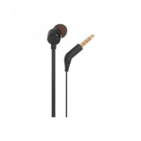 Auriculares Intraurales JBL Tune 110 con Micrófono y Cable, Negros