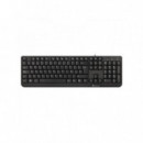 Teclado NGS Funky USB Multimedia Negro