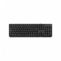 Teclado NGS Funky USB Multimedia Negro