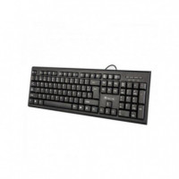 Teclado NGS Funky USB Multimedia Negro