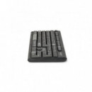 Teclado NGS Funky USB Multimedia Negro
