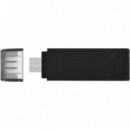 Pendrive KINGSTON Datatraveler 70 Usb-c 3.2 Gen 1 Negro 64GB