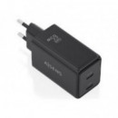 Cargador de Pared AISENS Gan 65W Pd 3.0 Qc 3.0 2XUSB-C Negro (ASCH-65W2P079-BK)