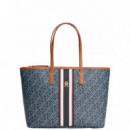 TOMMY HILFIGER - TH MONOPLAY TOTE STRIPE LE - 0GY - F|AW0AW18390/0GY