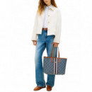 TOMMY HILFIGER - TH MONOPLAY TOTE STRIPE LE - 0GY - F|AW0AW18390/0GY