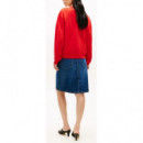 TOMMY HILFIGER - Th Script Reg Sweatshirt - Sne - F|WW0WW48724/SNE