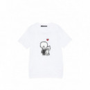 KARL LAGERFELD - ikon valentine t-shirt - 100 - B1W17038/100