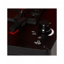 DENVER VPL-120 Tocadiscos en Maletin con Altavoces, Aux-in Negro