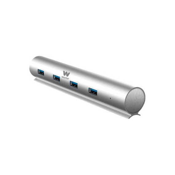 WOXTER Hub 7 Puertos USB 3.0 Aluminio con Alimentador
