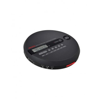 AIWA  Reproductor CD Portatil Discman PCD-1000 Negro Anti Shock Incluye 2X Pilas, Auricular