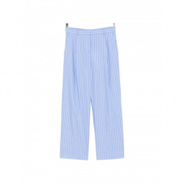 KARL LAGERFELD - autograph striped poplin pants - 1ik - B2W10029/1ik