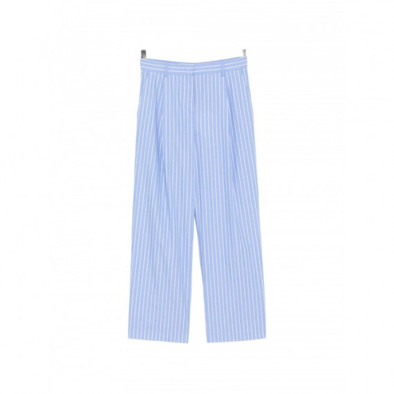 KARL LAGERFELD - autograph striped poplin pants - 1ik - B2W10029/1ik