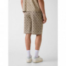 OVIDIO SHORTS 4G PEONY IMPACT GREY