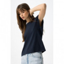 Camisetas Mujer Camiseta TIFFOSI CHARLIZE_3 Lyons Blue