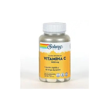 Vitamina C 1000 Mg Retard 100 Capsulas SOLARAY