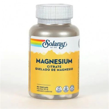 Citrato de Magnesio 90 Capsulas SOLARAY