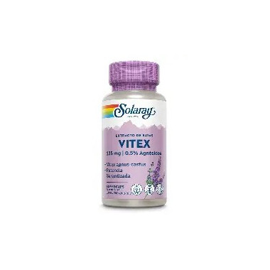 Vitex Sauzgatillo 60 Capsulas SOLARAY