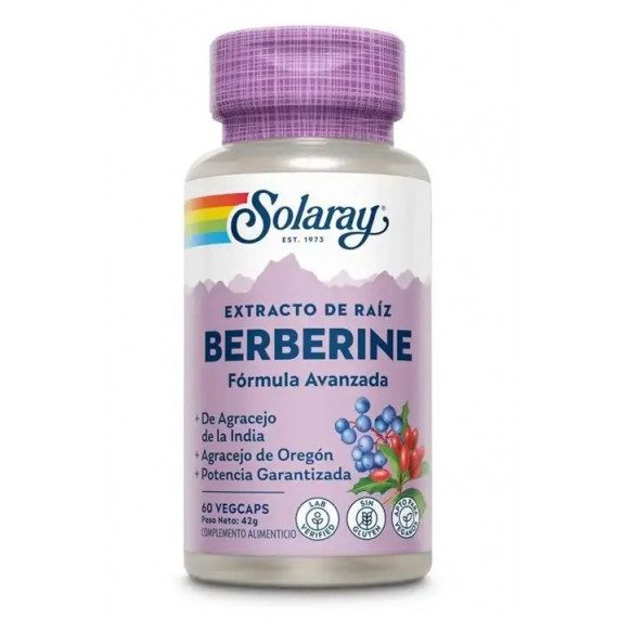 Berberine 60 Capsulas SOLARAY