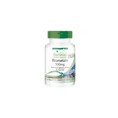 Bromelaina 500 Mg 60 Tabletas FAIRVITAL