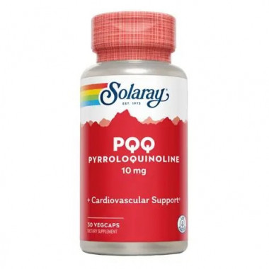 Pqq 10 Mg 30 Capsulas SOLARAY