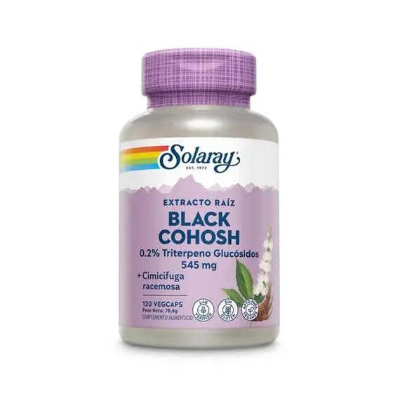 Black Cohosh 120 Capsulas SOLARAY