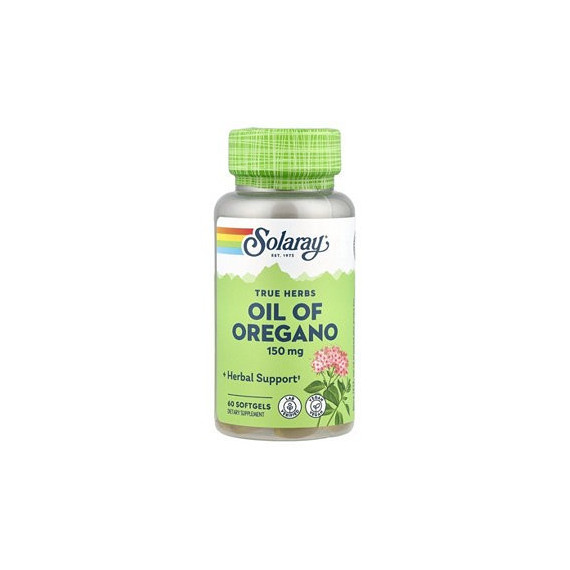 Aceite Oregano SOLARAY 150 Mg Perlas