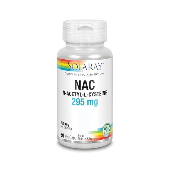 N-acetyl-l-cysteine 300 Mg  60 Capsulas SOLARAY