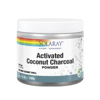 Activated Coconut Charcoal 150 Gr SOLARAY