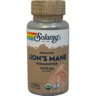 Melena de Leon 500MG 60 Capsulas SOLARAY