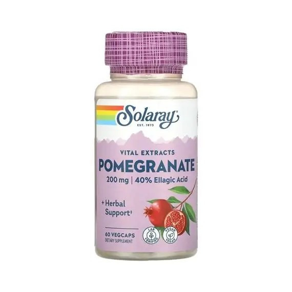 Pomegranate 200 Mg  60 Capsulas - SOLARAY