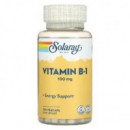 Vitamina B1 100MG 100 Capsulas SOLARAY
