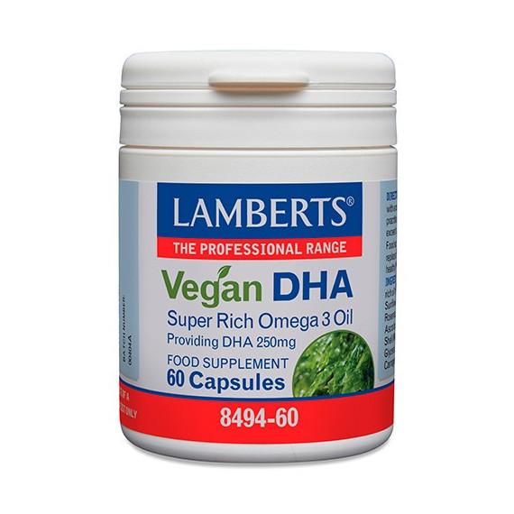 Dha Vegan 60 Capsulas LAMBERTS