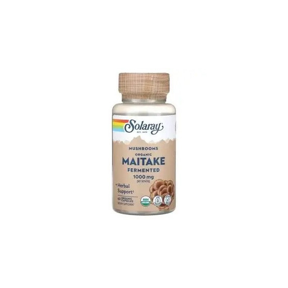 Maitake 500MG 60 Capsulas SOLARAY