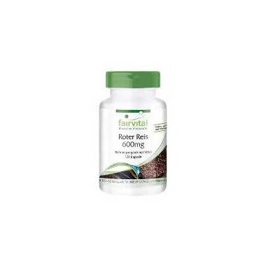 Arroz Rojo Fermentado 600MG 120 Caps FAIRVITAL