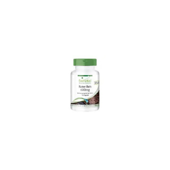 Arroz Rojo Fermentado 600MG 120 Caps FAIRVITAL