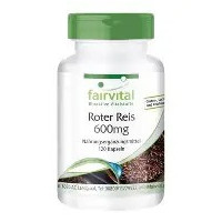 Arroz Rojo Fermentado 600MG 120 Caps FAIRVITAL